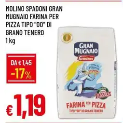Famila Molino Spadoni Gran Mugnaio Farina per Pizza Tipo '00' di Grano Tenero offerta