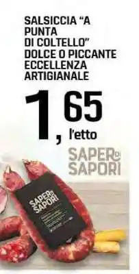 Famila Salsiccia A Punta di Coltello offerta