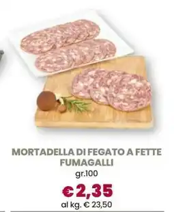 Famila MORTADELLA DI FEGATO A FETTE FUMAGALLI offerta