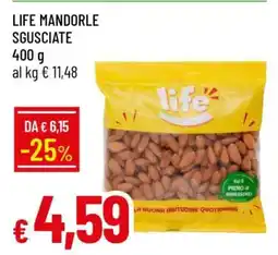 Famila LIFE MANDORLE SGUSCIATE offerta