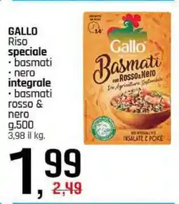 Famila Gallo Riso speciale offerta