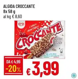 Famila ALGIDA CROCCANTE offerta