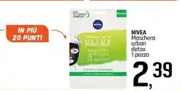 Famila NIVEA Maschera urban detox offerta