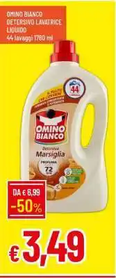 Famila OMINO BIANCO DETERSIVO LAVATRICE LIQUIDO offerta