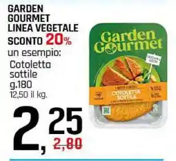 Famila GARDEN GOURMET LINEA VEGETALE offerta