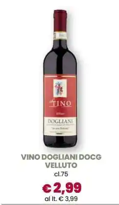 Famila VINO DOGLIANI DOCG VELLUTO offerta