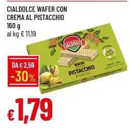 Famila CIALDOLCE WAFER CON CREMA AL PISTACCHIO offerta