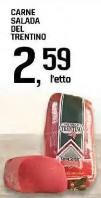 Famila CARNE SALADA DEL TRENTINO offerta