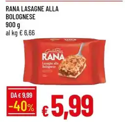 Famila Rana Lasagne alla Bolognese offerta