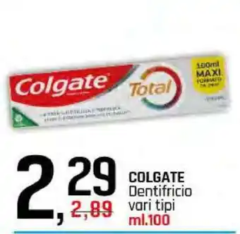 Famila Colgate Dentifricio offerta