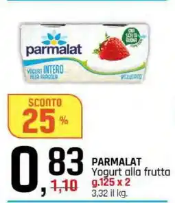 Famila PARMALAT Yogurt alla frutta offerta