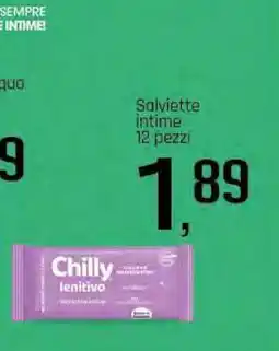 Famila Chilly lenitivo Salviette intime offerta