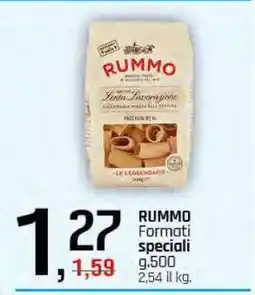 Famila RUMMO Formati speciali offerta