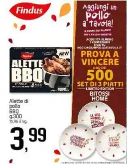 Famila Alette di pollo BBQ offerta