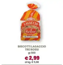 Famila BISCOTTI LAGACCIO TRE ROSSI offerta
