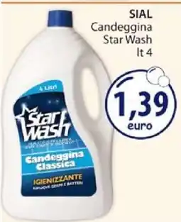 Acqua & Sapone SIAL Candeggina Star Wash lt 4 offerta