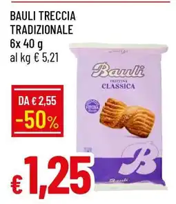 Famila BAULI TRECCIA TRADIZIONALE offerta