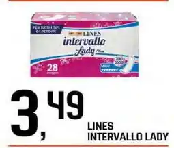 Famila LINES INTERVALLO LADY offerta