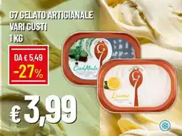Famila G7 GELATO ARTIGIANALE VARI GUSTI offerta
