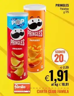 Famila Pringles offerta