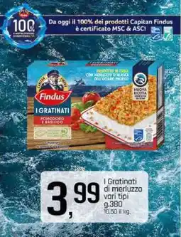 Famila I Gratinati di merluzzo vari tipi offerta