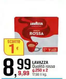 Famila Lavazza Qualita’ Rossa offerta