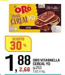 Famila ORO VITASNELLA CEREAL YO offerta