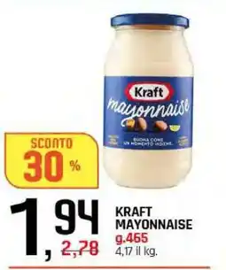 Famila KRAFT Mayonnaise offerta
