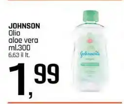 Famila JOHNSON Olio aloe vera ml.300 offerta
