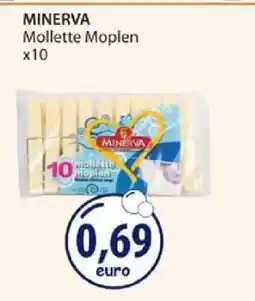 Acqua & Sapone MINERVA Mollette Moplen x10 offerta