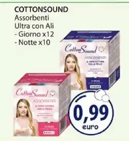 Acqua & Sapone COTTONSOUND Assorbenti offerta