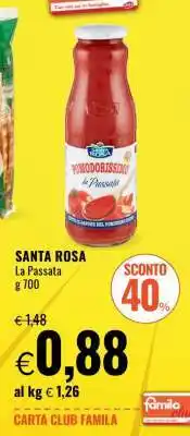Famila SANTA ROSA La Passata offerta