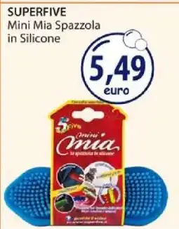 Acqua & Sapone SUPERFIVE Mini Mia Spazzola in Silicone offerta