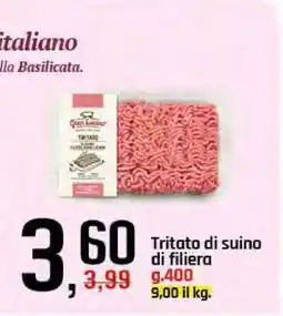 Famila Tritato di suino di filiera offerta