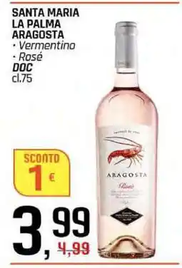 Famila Santa Maria La Palma Aragosta offerta