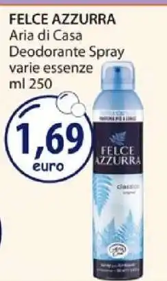 Acqua & Sapone FELCE AZZURRA Aria di Casa Deodorante Spray offerta