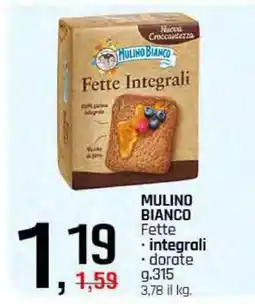 Famila Mulino Bianco Fette integrali offerta