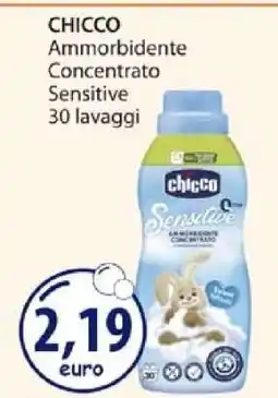 Acqua & Sapone CHICCO Ammorbidente Concentrato Sensitive offerta