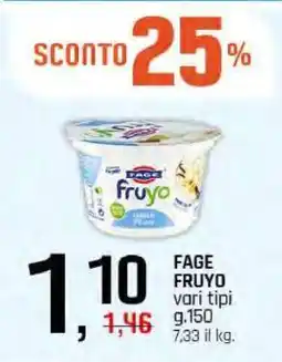 Famila FAGE FRUYO offerta