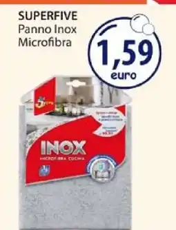 Acqua & Sapone SUPERFIVE Panno Inox Microfibra offerta