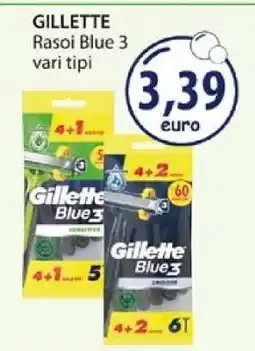 Acqua & Sapone GILLETTE Rasoi Blue 3 offerta