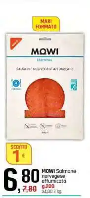 Famila MOWI Salmone norvegese affumicato offerta