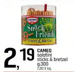 Famila CAMEO salatini sticks & bretzel offerta