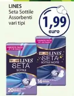 Acqua & Sapone LINES Seta Sottile Assorbenti offerta