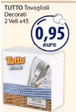 Acqua & Sapone TUTTO Tovaglioli Decorati offerta