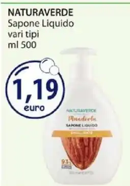 Acqua & Sapone NATURAVERDE Sapone Liquido offerta