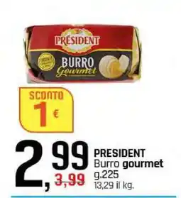 Famila PRESIDENT Burro gourmet offerta