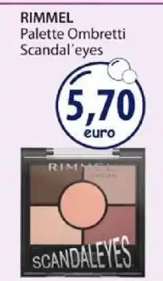 Acqua & Sapone RIMMEL Palette Ombretti Scandal'eyes offerta