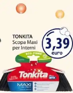 Acqua & Sapone TONKITA Scopa Maxi per Interni offerta