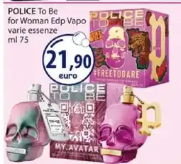 Acqua & Sapone POLICE To Be for Woman Edp Vapo offerta